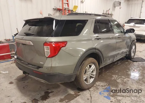 2020 Ford Explorer Xlt из США, поврежденный, VIN 1FMSK8DH2LGA51556